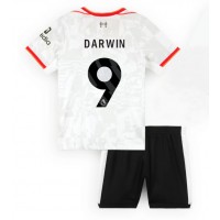 Camisa de time de futebol Liverpool Darwin Nunez #9 Replicas 3º Equipamento Infantil 2024-25 Manga Curta (+ Calças curtas)